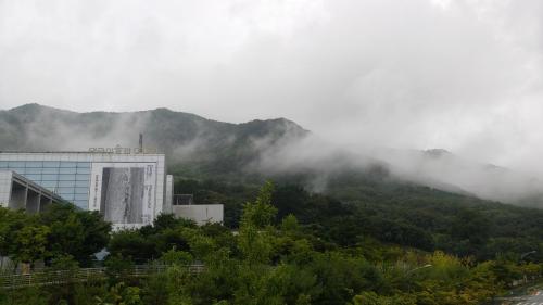 동상 송승현 대구미술관의 운해